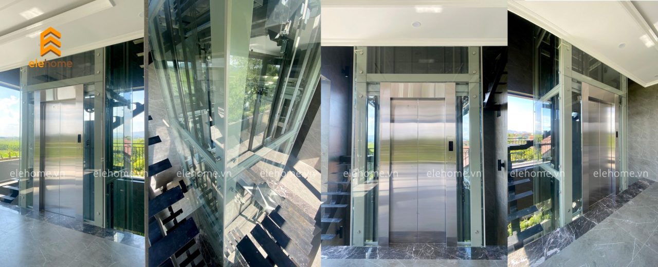 Cải tạo nhà biệt thự, lắp đặt thang máy thang may kinh phuong an 1