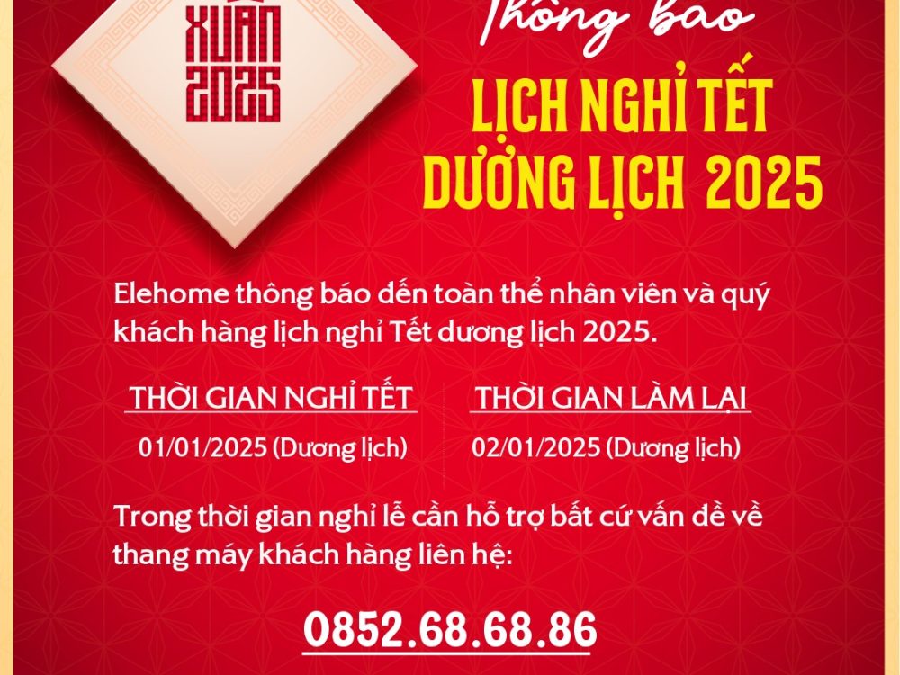 lich nghi tet dương lich 2025